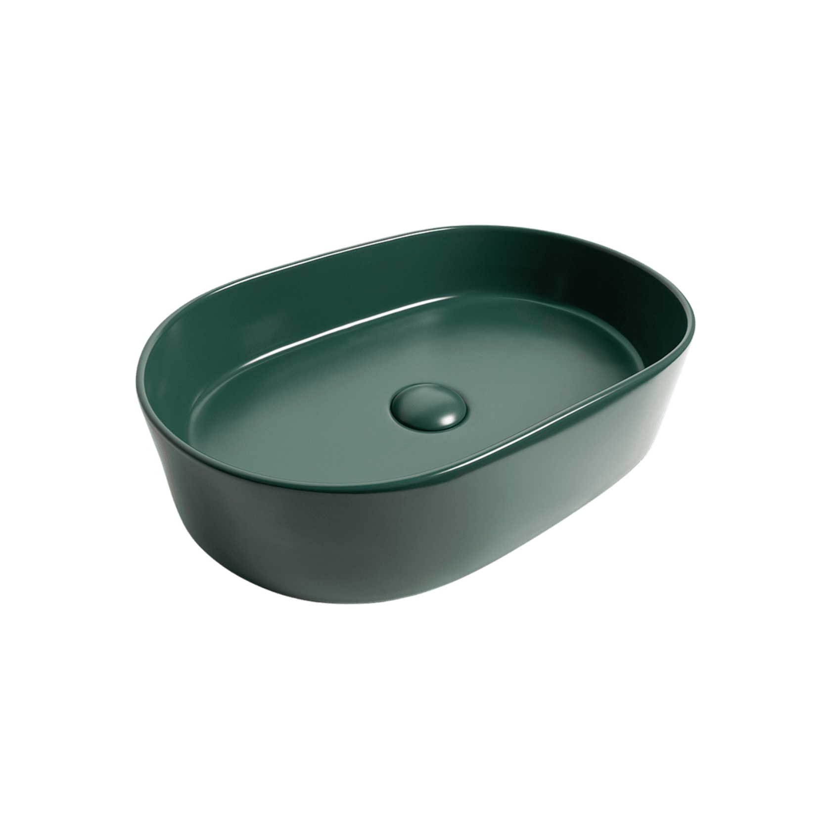 Petra Pill Matte Green Basin gallery detail image