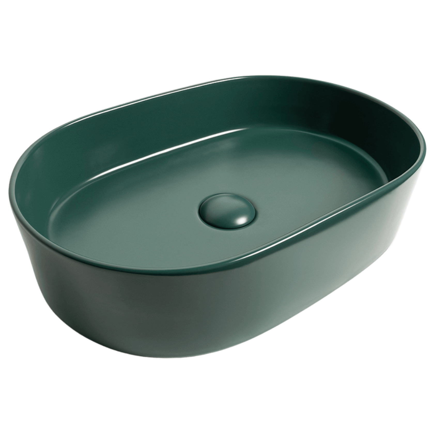 Petra Pill Matte Green Basin gallery detail image