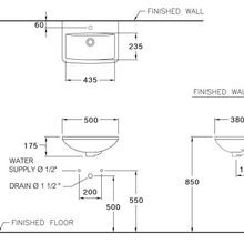 Serve S Wall Basin gallery detail image