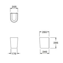 Serve S Wall Basin gallery detail image