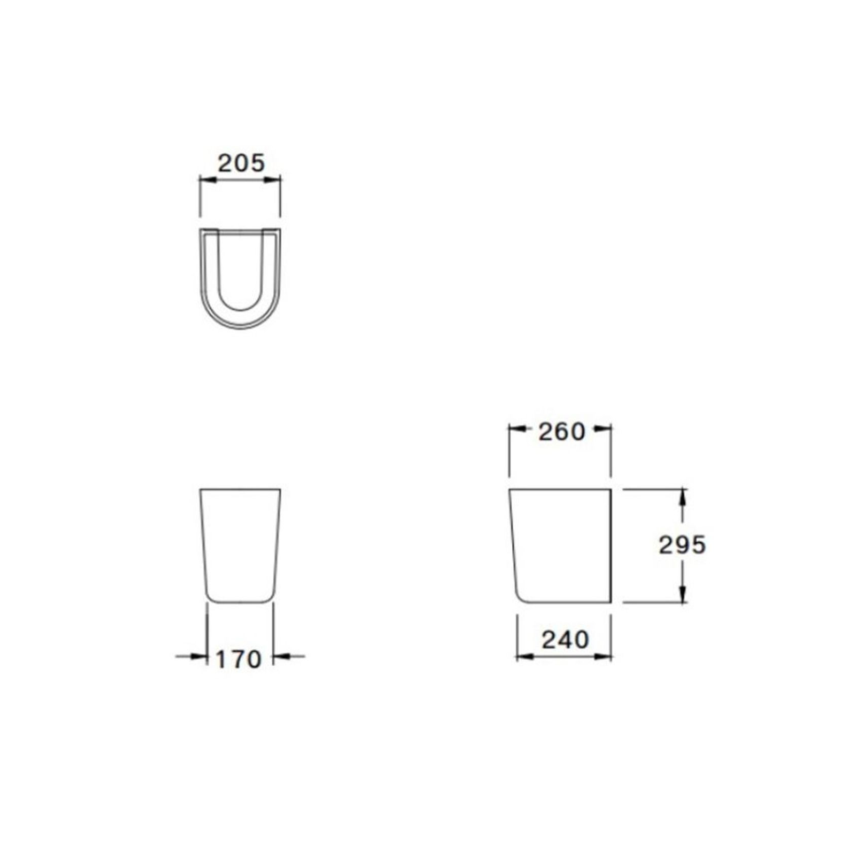 Serve S Wall Basin gallery detail image