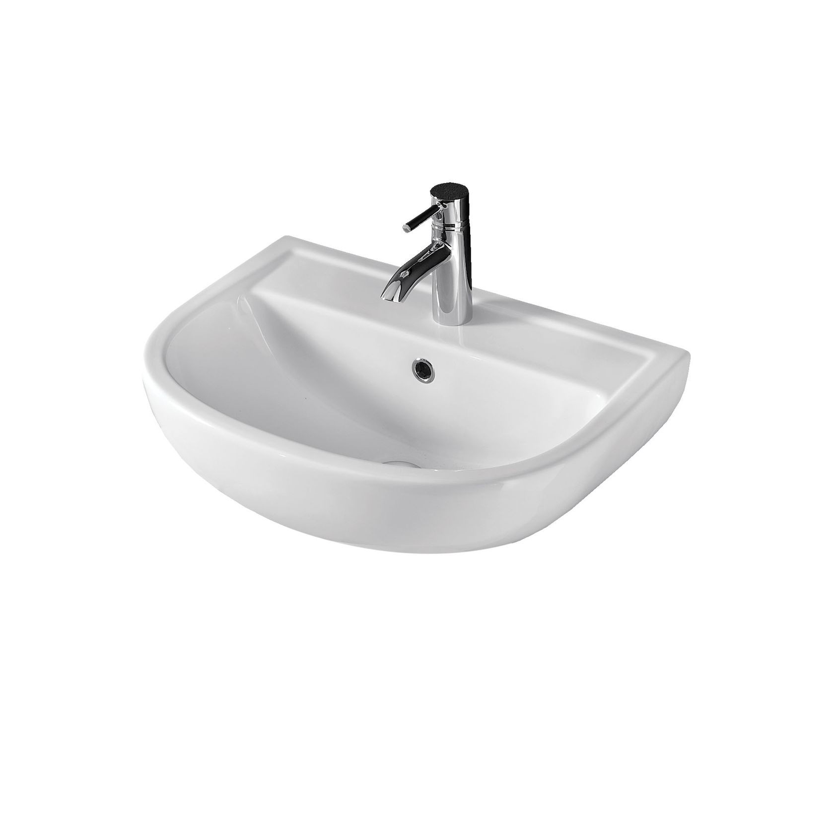 RAK Compact 550 Semi Recessed Basin gallery detail image