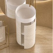 Desert Rock Free Standing Pedestal Basin - DRV001 gallery detail image