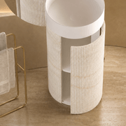 Desert Rock Free Standing Pedestal Basin - DRV001 gallery detail image