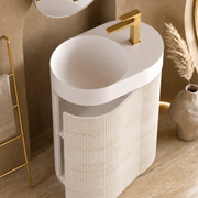 Desert Rock Free Standing Vanity and Basin - DRV003 gallery detail image