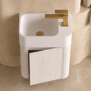Desert Rock Wall Hung Vanity and Basin - DRV018 gallery detail image