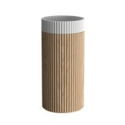 Doric Round Basin With Timber Pedestal gallery detail image