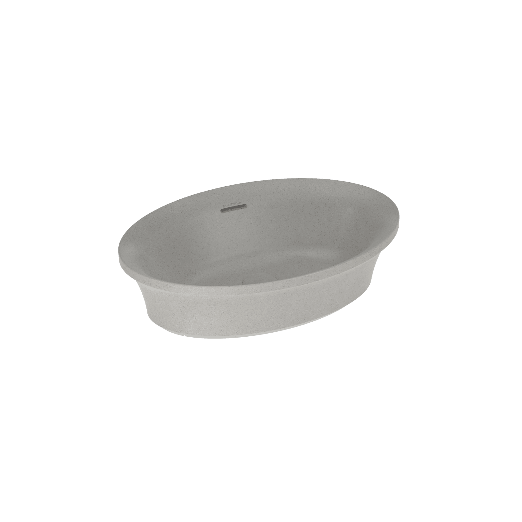 Flute Oval Vessel Basin gallery detail image