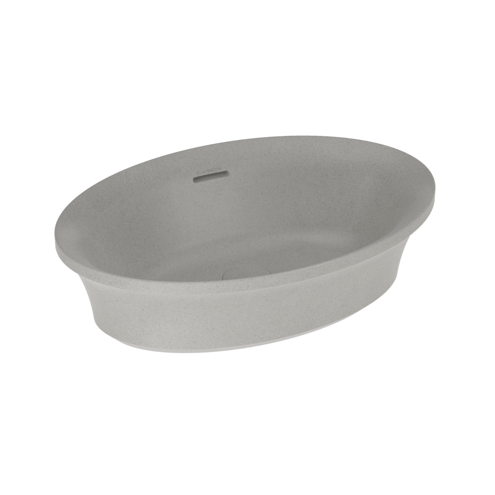 Flute Oval Vessel Basin gallery detail image