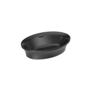 Flute Oval Vessel Basin gallery detail image