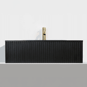 Bare Fluted Wall Basin gallery detail image