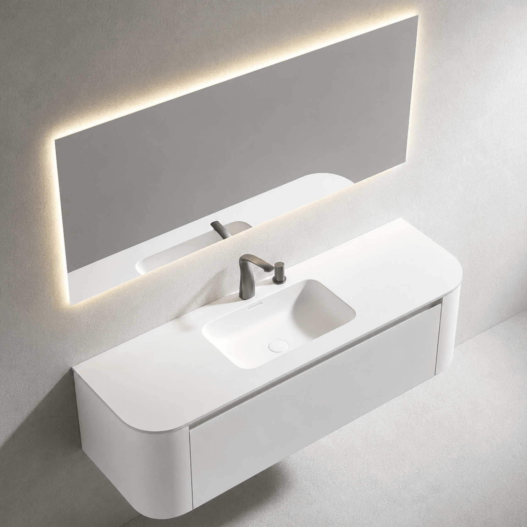 Formline Smoothe Range Vanity Top Basin - SM16 gallery detail image