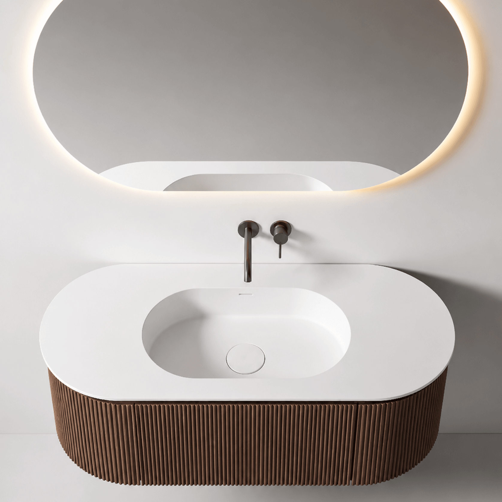 Formline Smoothe Range Vanity Top Basin - SM34 gallery detail image
