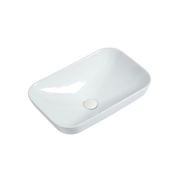 Goccia Semi Recess Drop In Ceramic Basin gallery detail image