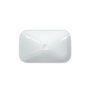 Goccia Semi Recess Drop In Ceramic Basin gallery detail image