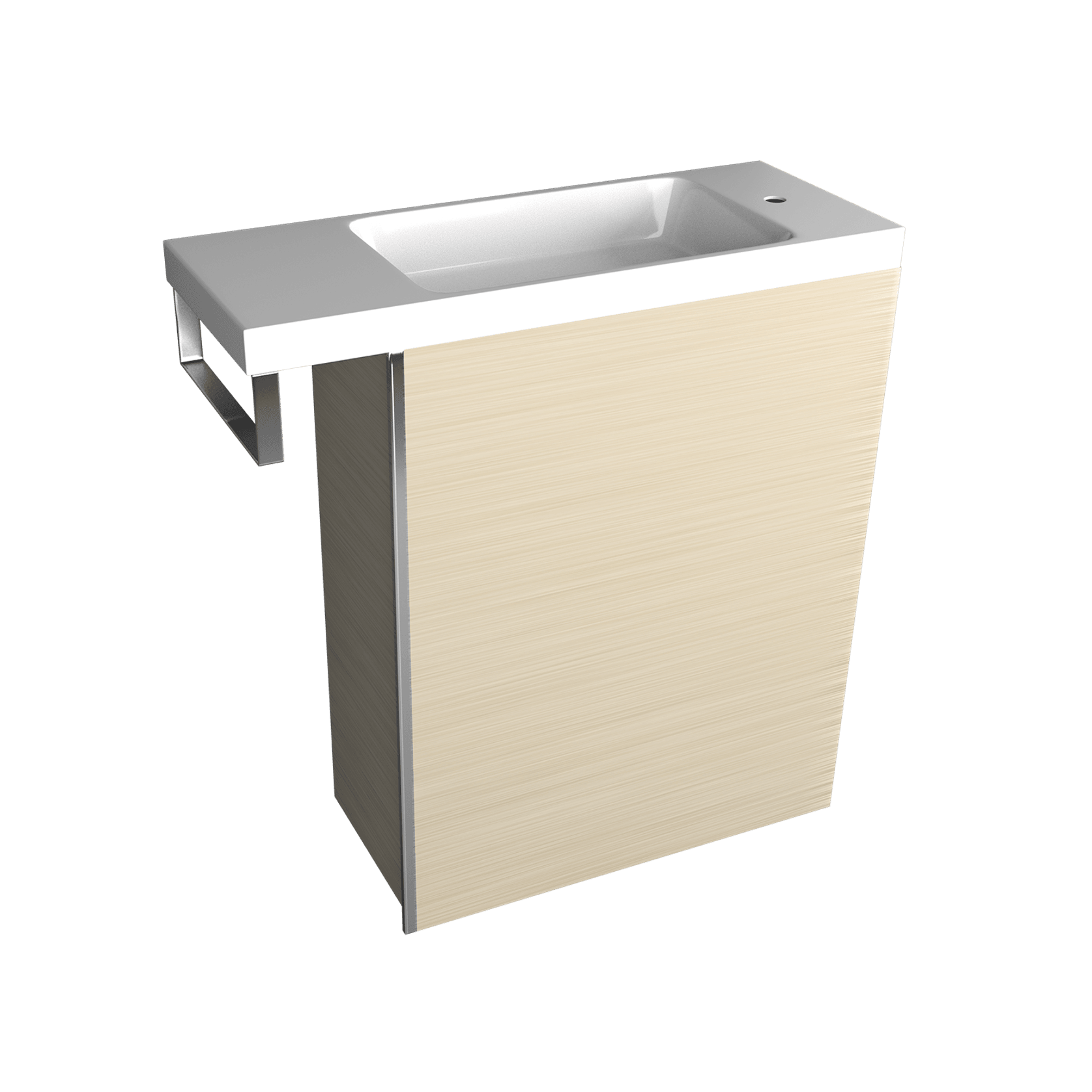 Kzoao Mini WC Set Beech Wood Grain gallery detail image