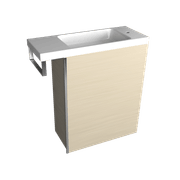 Kzoao Mini WC Set Beech Wood Grain gallery detail image