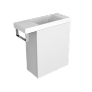 Kzoao Mini WC Set Gloss White gallery detail image