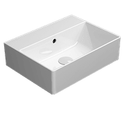 Kube 45x35 Basin White gallery detail image