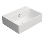 Kube 45x35 Basin Matt White gallery detail image