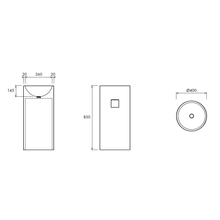 Apaiser Lunar Freestanding Basin gallery detail image