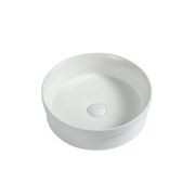 Lvia Round Semi Recess Drop In Ceramic Basin gallery detail image