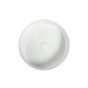 Lvia Round Semi Recess Drop In Ceramic Basin gallery detail image