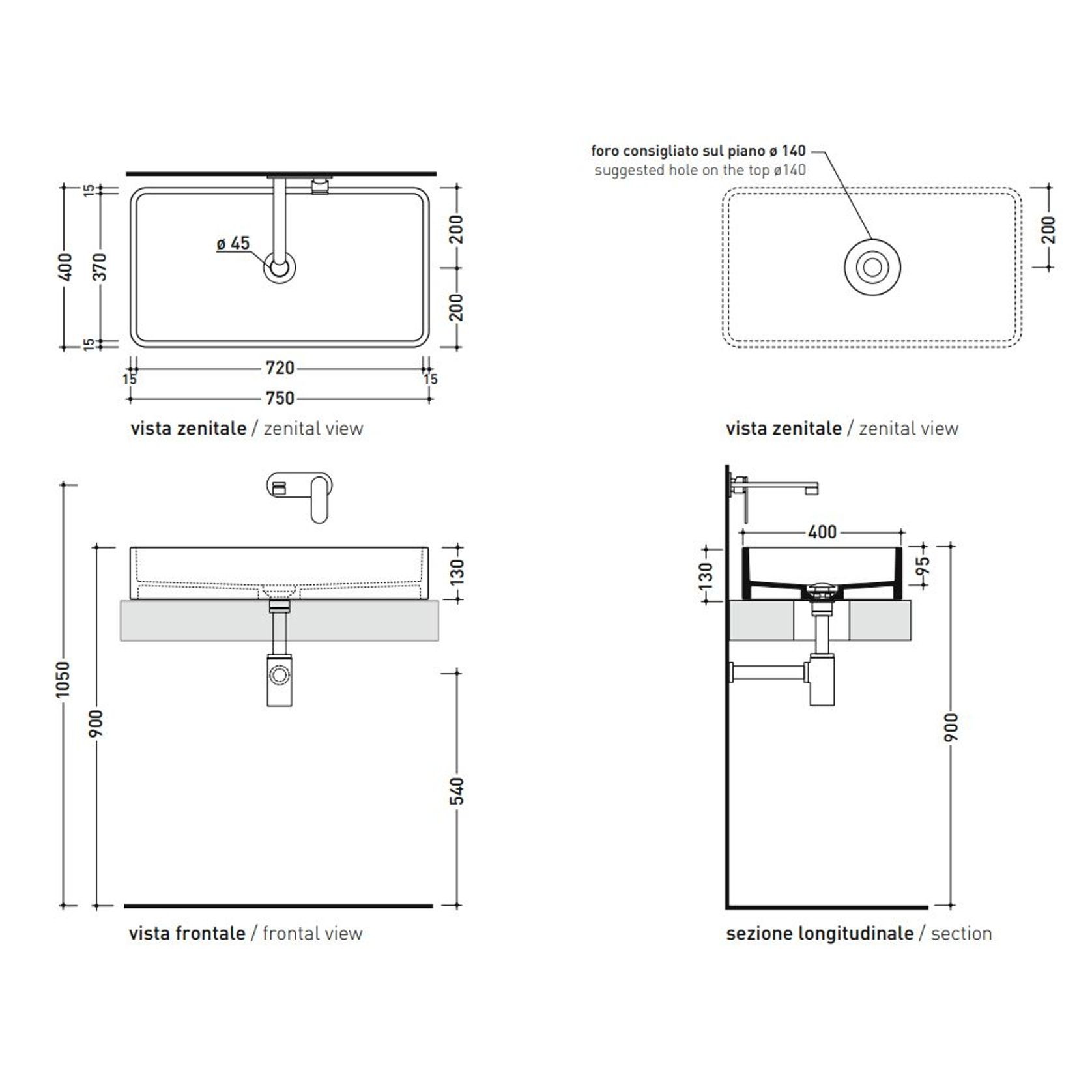 Mini Wash Vessel Basin gallery detail image