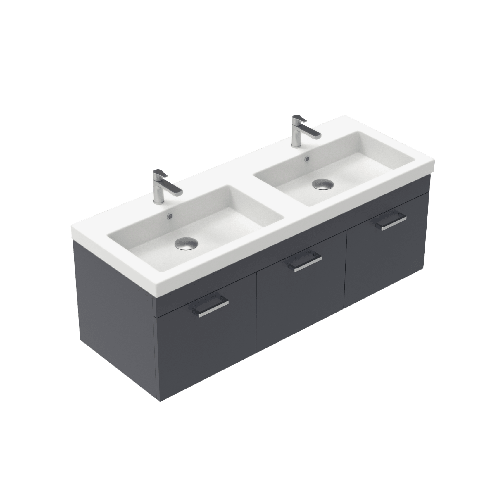 Qube Wall Hung Vanity gallery detail image