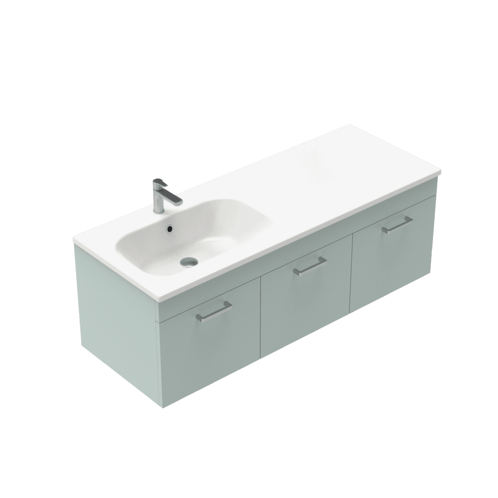 Qube Wall Hung Vanity gallery detail image