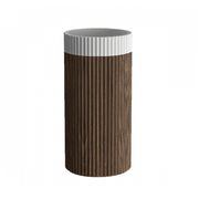 Doric Round Basin With Timber Pedestal gallery detail image