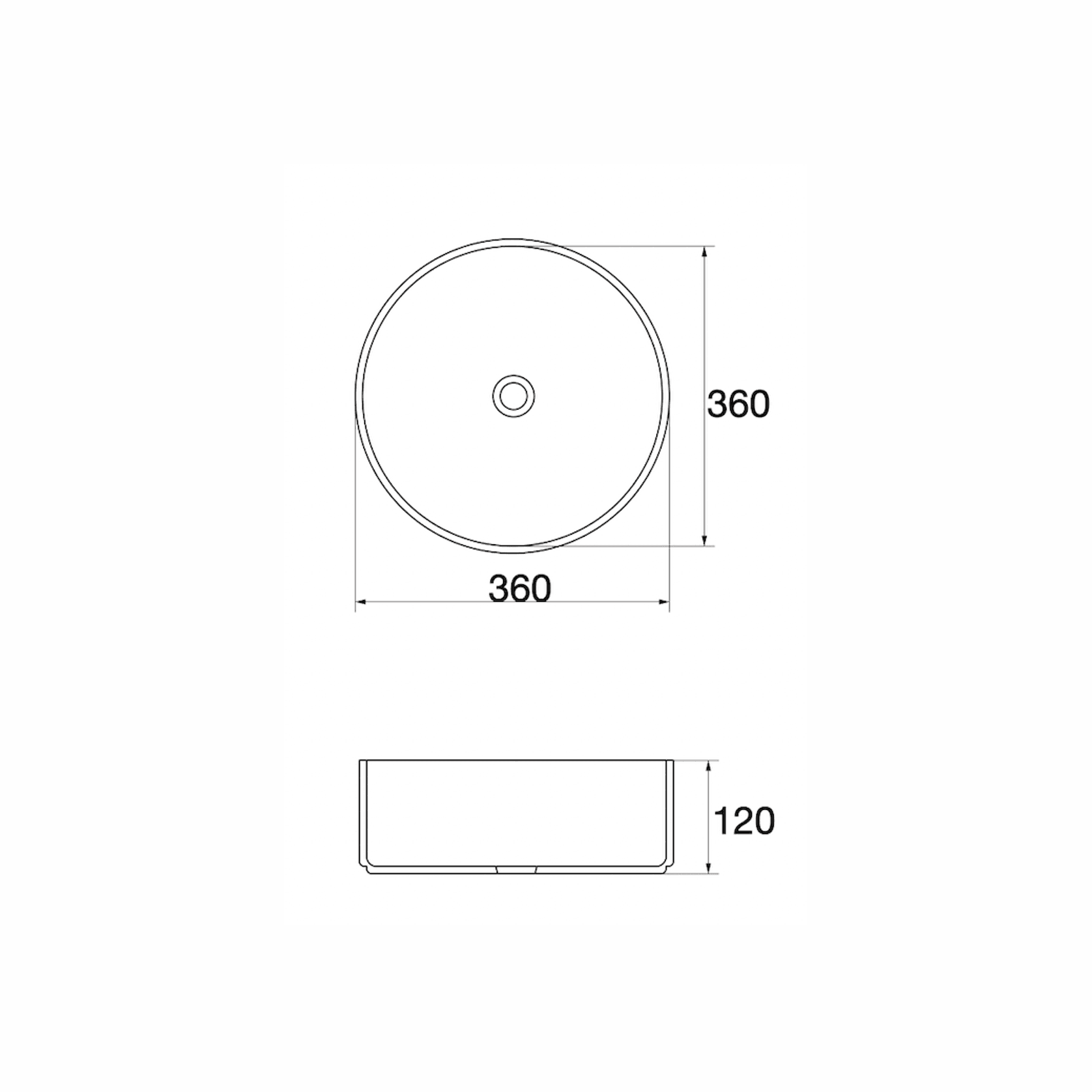 Arrow Textured Basin gallery detail image