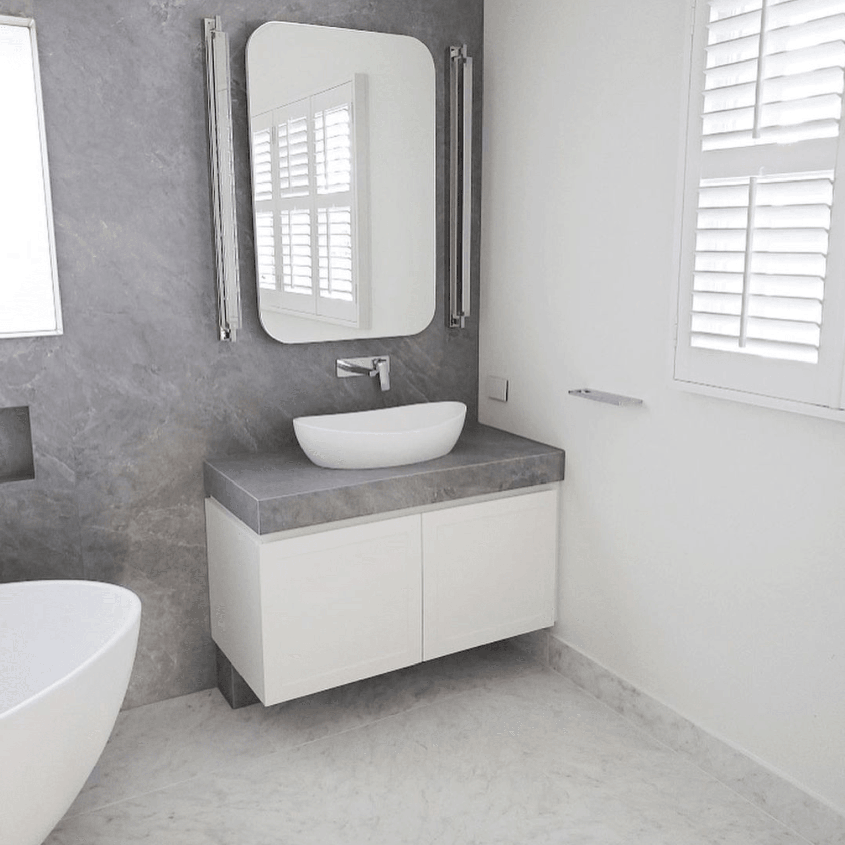 Vivienne STB24 Curved Top Basin gallery detail image