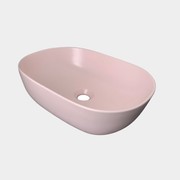 Positano 460 Above Counter Basin Matte Pink gallery detail image