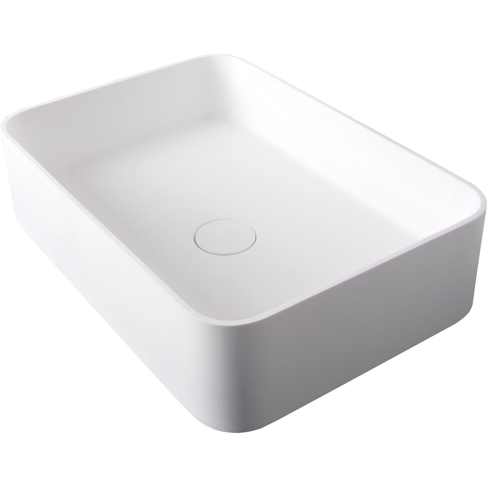 Super-Thin Rectangle Vessel Basin gallery detail image