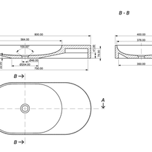 Aqvato C-02 Bathrooom Basin gallery detail image
