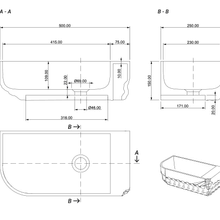 Aqvato Allen (A.H4) Bathroom Basin gallery detail image