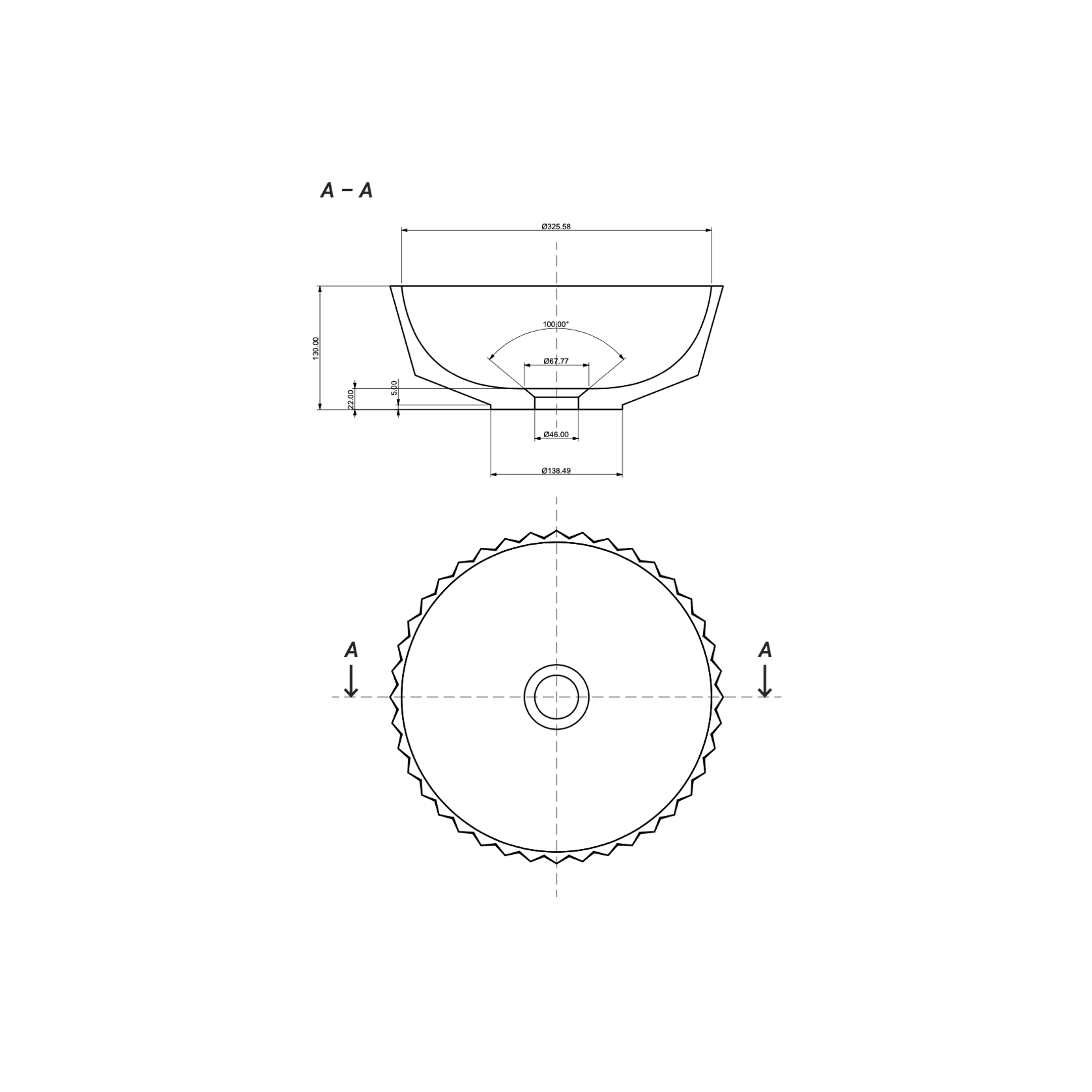 Aqvato Vesta Bred Bathroom Basin gallery detail image