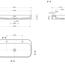Aqvato S-03 Bathroom Basin gallery detail image