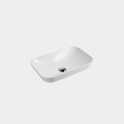 Shania Inset Basin Gloss White gallery detail image
