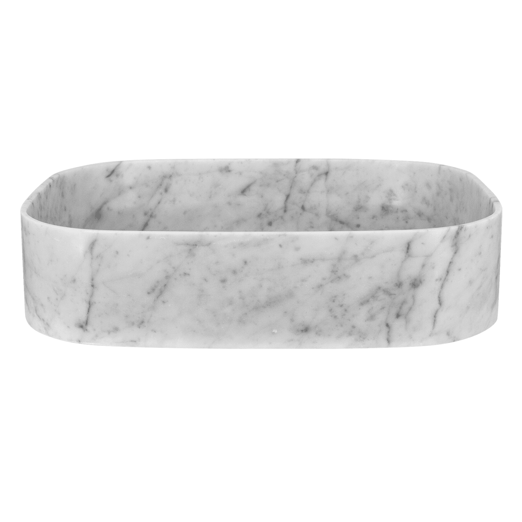 iStone Soft Square Basin 480 x 380mm Natural Marble gallery detail image