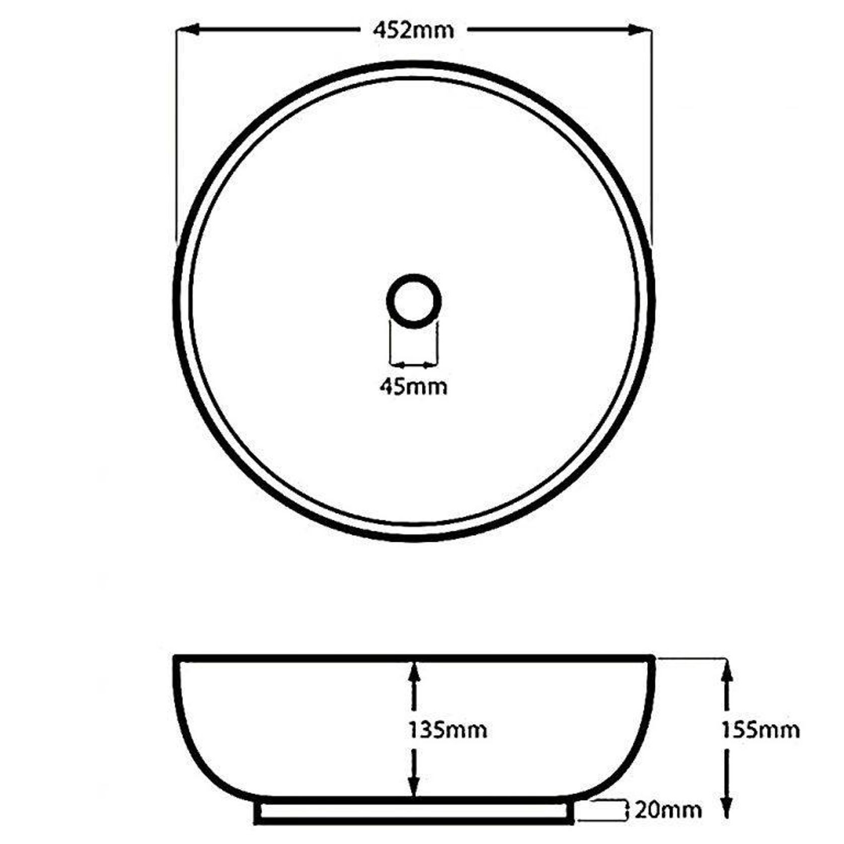 Silvia STB13 Round Basin gallery detail image