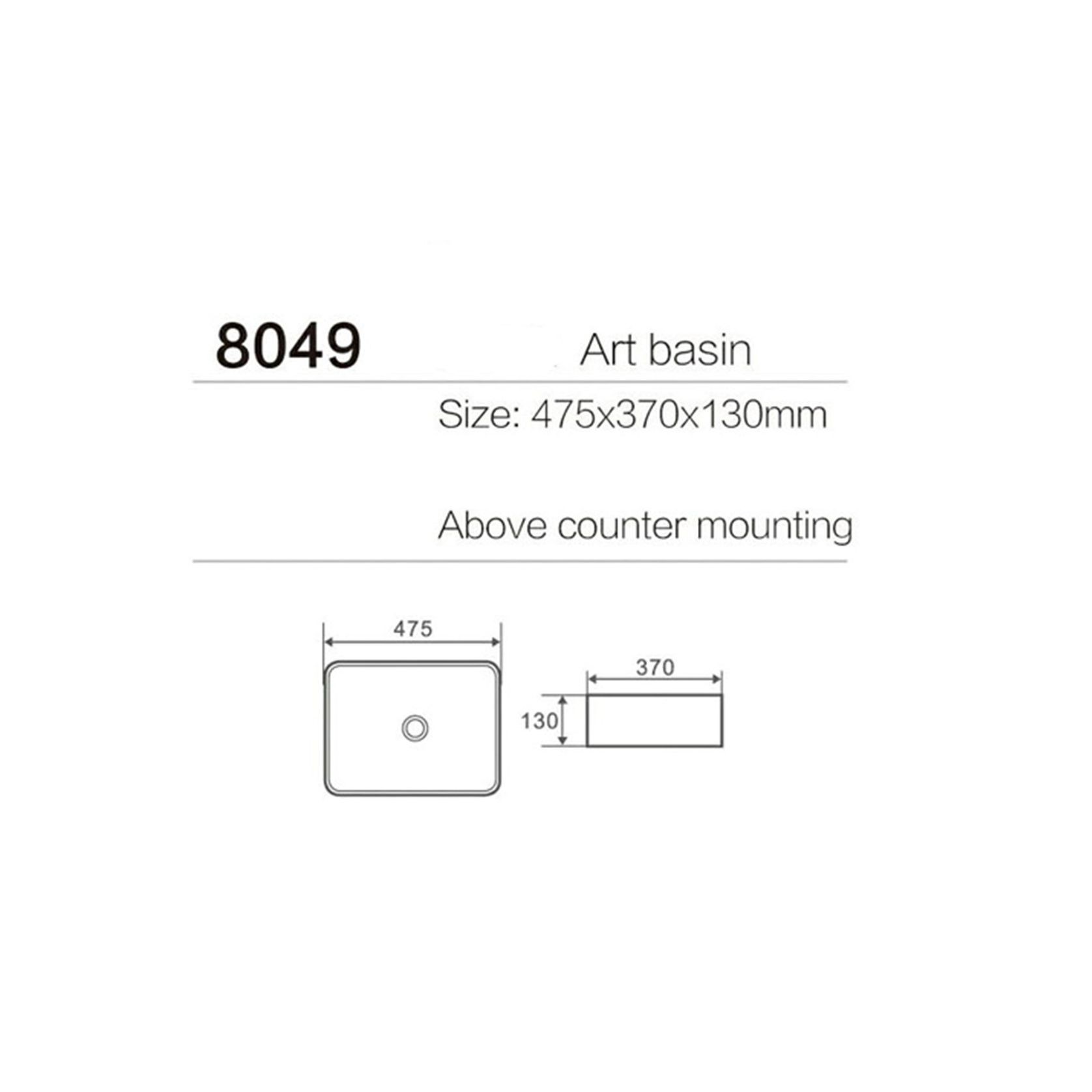 Unika Sienna Counter Top Gloss Basin gallery detail image