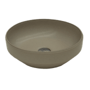 Terra 380 Round Vessel Basin Dune gallery detail image