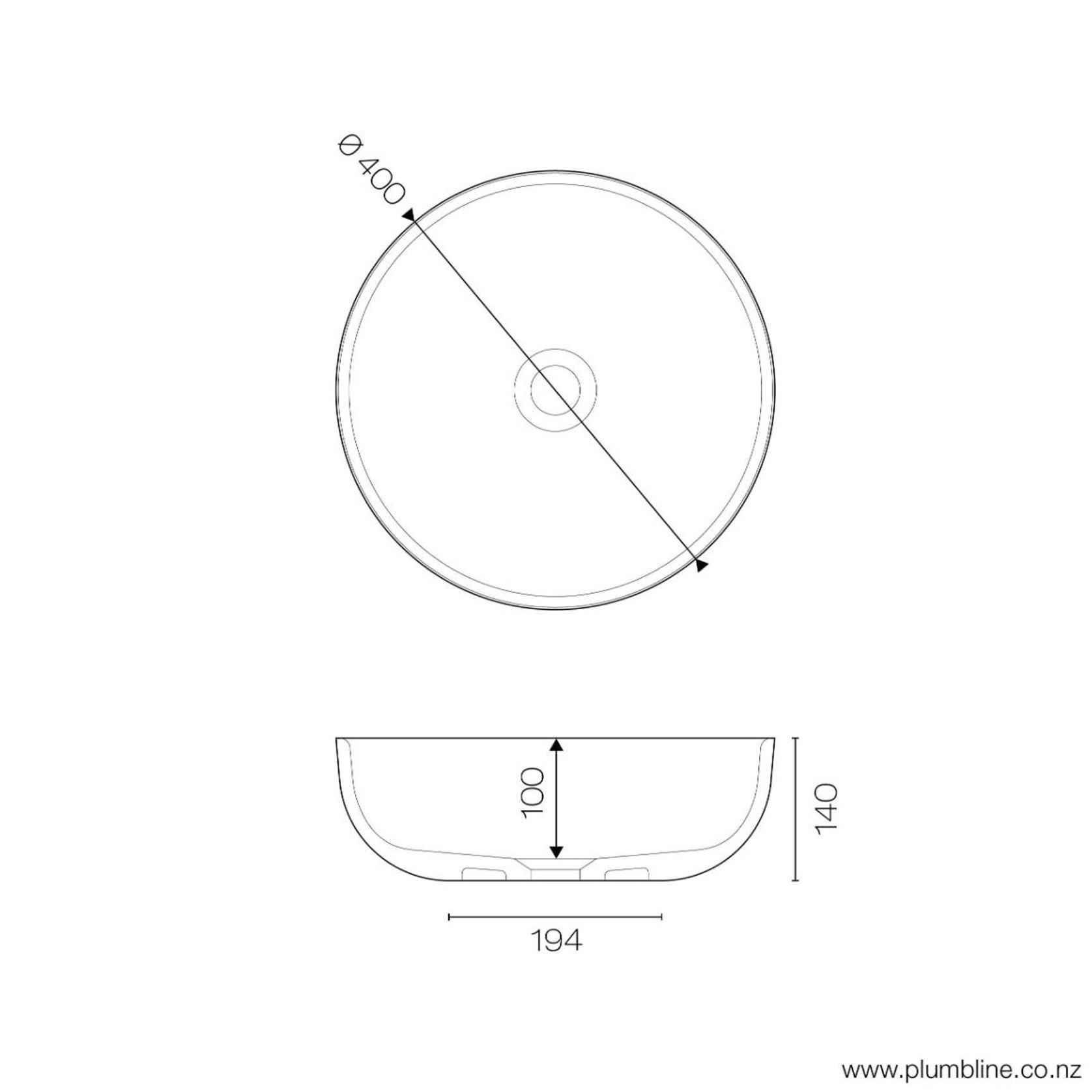 Marmo Round Vessel Basin gallery detail image