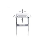 Stafford 51 X 43 Vitreous China Wash Basin & Console Stand 1TH gallery detail image