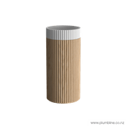 Doric Round Basin With Timber Pedestal gallery detail image