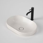 Liano II 530mm Pill Inset Basin - White gallery detail image