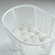 Rattan Bassinet – White gallery detail image