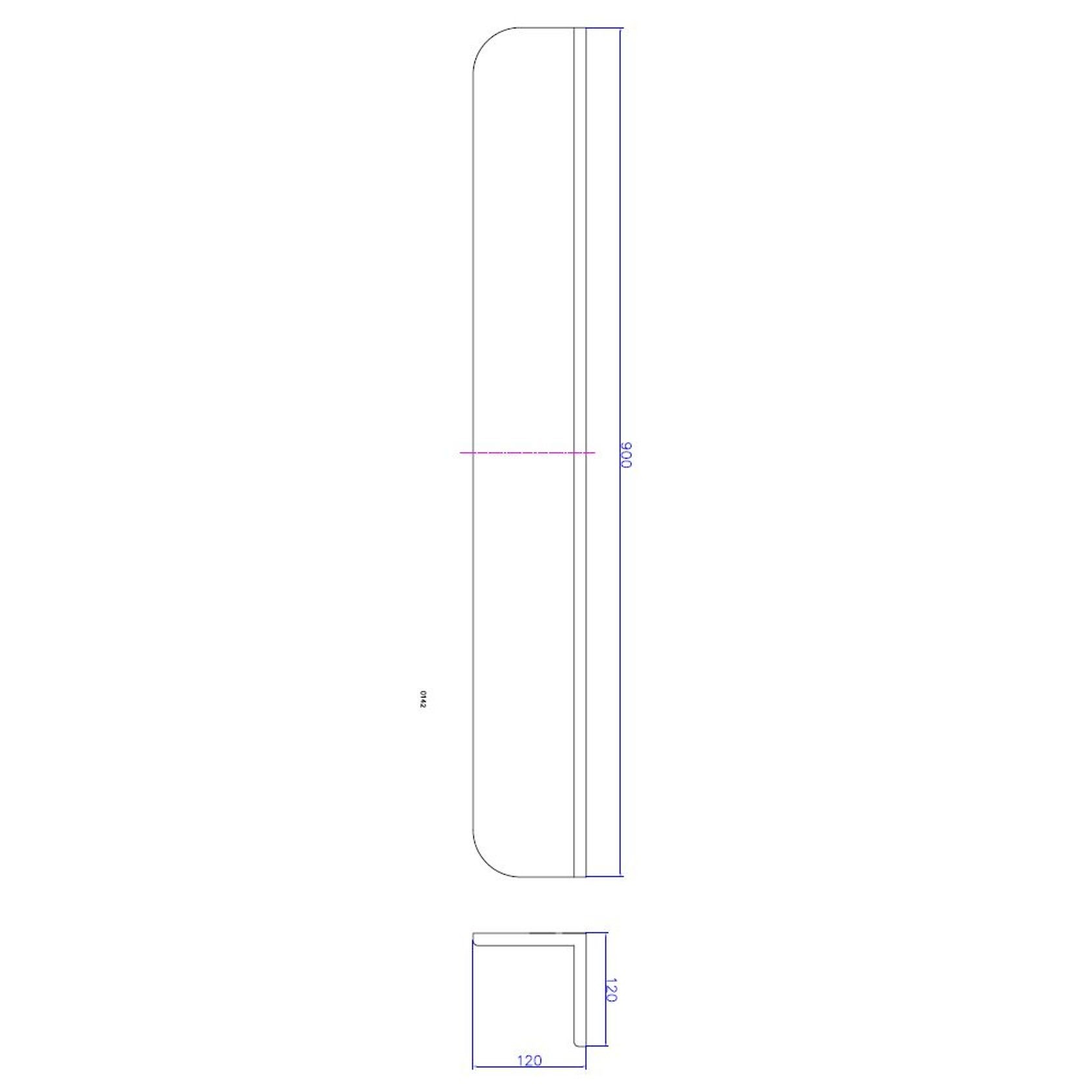 iStone Flippable Bathroom Shelf 900mm gallery detail image